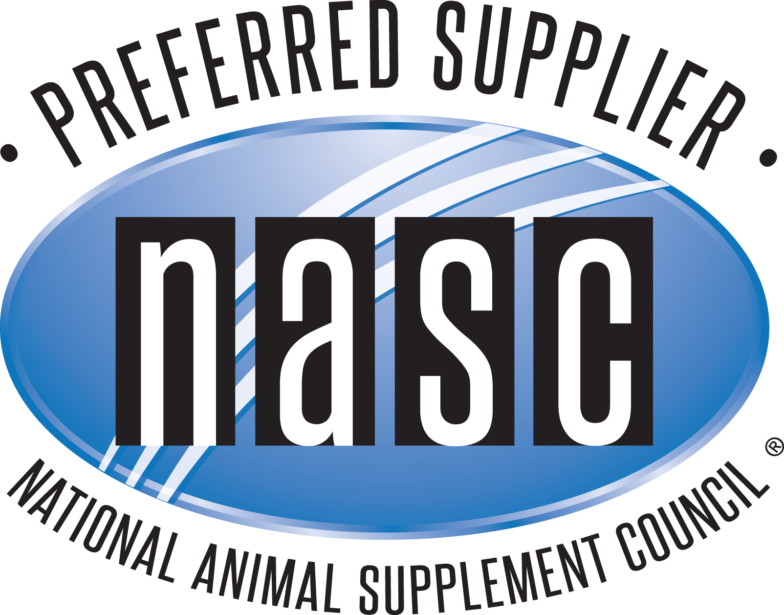 National Animal Supplement Council Preferred Supplier seal